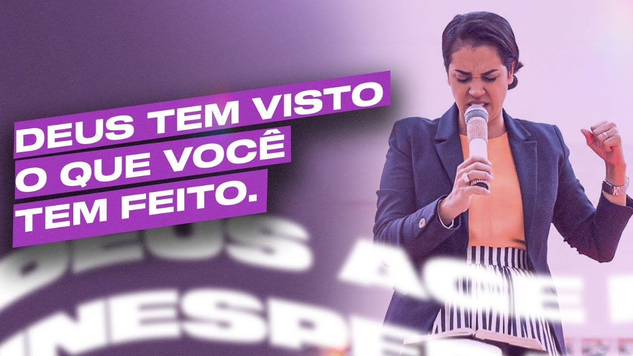 DEUS TEM VISTO O QUE VOCÊ TEM FEITO | Camila Barros