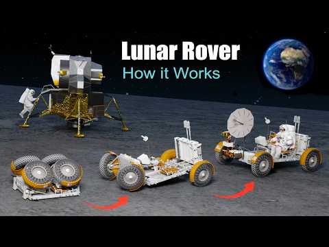 How did the Lunar Roving Vehicle work? (NASA)