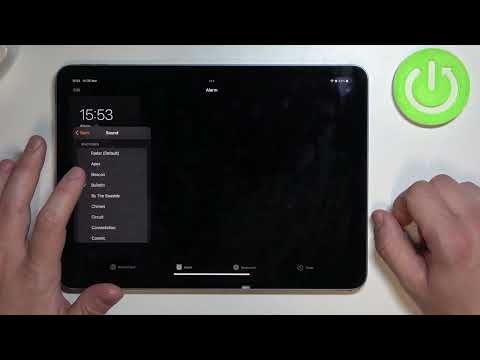 How to Change Alarm Sound in iPad Air 5th Gen WiFi - Apple iPad Air 2022