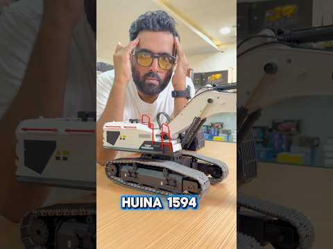 Huina1594 1/14 2.4GHz RC simulation alloy excavator 22-channel remote control excavator 