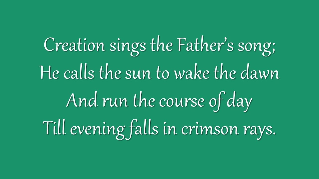 Creation Sings (Grace Community Church)