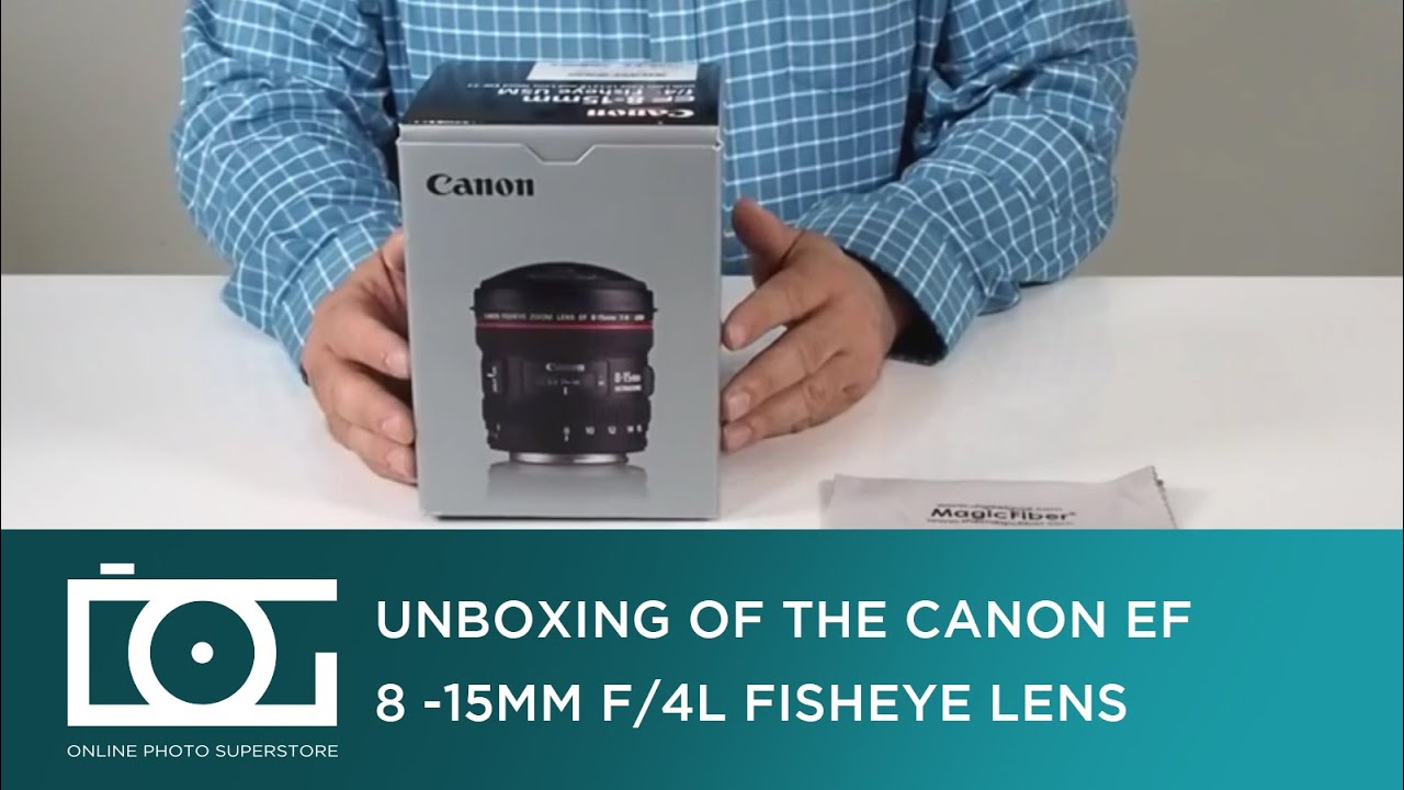 UNBOXING REVIEW | CANON EF 8-15mm f/4L Fisheye USM Ultra Wide Zoom Lens
