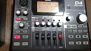 Video thumbnail for Korg D4 four-track digital recorder Function check video by JakeBox