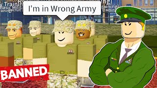 ROBLOX Army Funny Moments (BANNED)