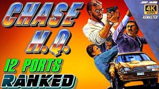 Which Version of Chase HQ Did I Rank No.1? (4k 60FPS Remaster) #chasehq #taito #arcadegames