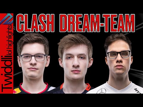 Nemesis + Mikyx + Thebausffs + Crownie + Elite500 | Clash dream team | 1v1 Nemesis-TheBausffs
