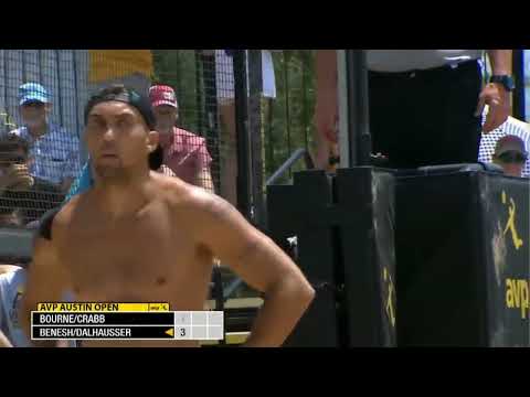 Tri Bourne Ends INSANE Rally With A Perfect Jump Set To Trevor Crabb!