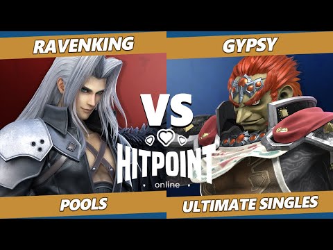 Hitpoint Online Pools - UGS | Ravenking (Sephiroth) vs Gypsy (Link, Ganondorf) Smash Ultimate SSBU