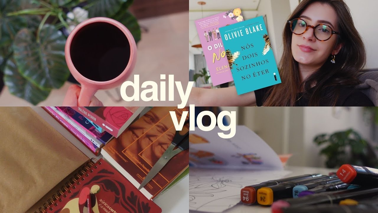 testando novos hobbies e lista de próximas leituras