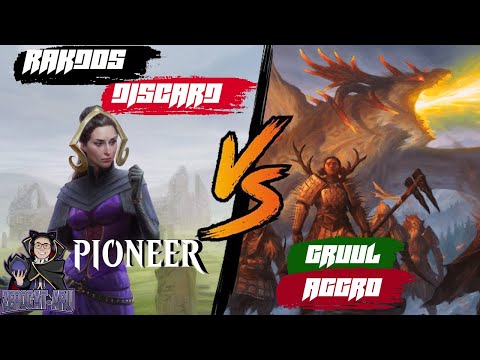 Rakdos Discard vs Gruul Aggro- MTG Pioneer