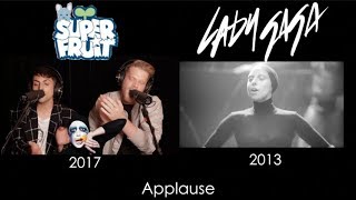 Evolution of Lady Gaga Side by Side