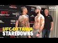 UFC Ottawa Weigh-In Staredowns - MMA Fighting