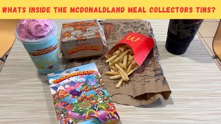 What's Inside The McDonaldLand Meal Collectors Tins?