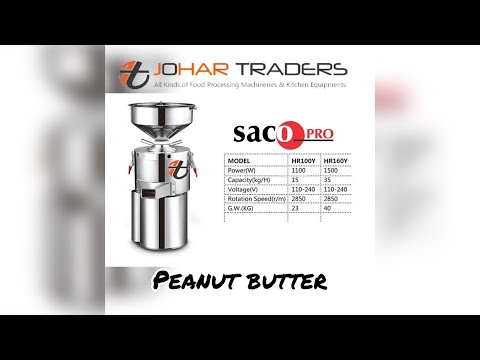 Peanut Butter Machine