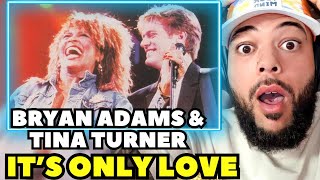 WHAT A PERFORMANCE!| FIRST TIME HEARING Bryan Adams &amp; Tina Turner - It's Only Love REACTION