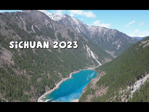 Sichuan | Comida de rua de Chengdu | Montanhas Huang Long | Cachoeiras Jiu Zhai Gou | 4K