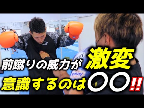 【誰でも威力が上がる】あなたは今日から前蹴りが得意になります！