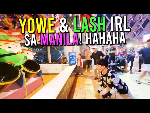 "YOWE & LASH IRL SA MANILA!"🤣