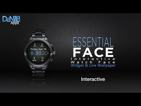 Essential Face HD Watch Face Video