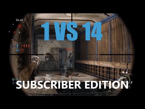 1 vs 14 Comeback (Subscriber Edition) - The Last of Us: Remastered Multiplayer (Bus Depot)
