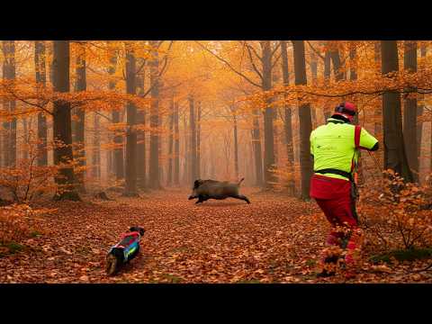 ACHTUNG Sauen an der Straße - Drückjagd auf Schwarzkittel 2025 (DJI Matrice 4T)