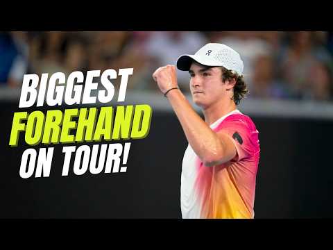 João Fonseca’s Forehand Is Not Normal 😳 | Explosive Power 2025