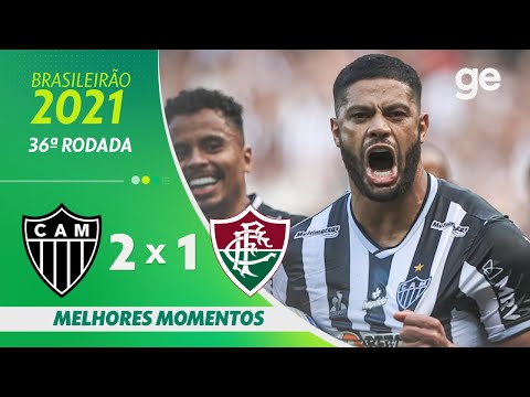 Gols e lances de Atlético Mineiro x Fluminense