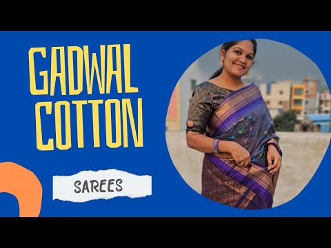 Gadwal Cotton Saree