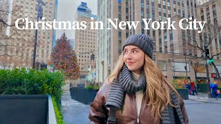 spend a solo christmas day with me in New York City 🎄