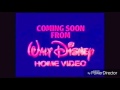 Coming Soon From Walt Disney Home Video Hebrew Blue Background
