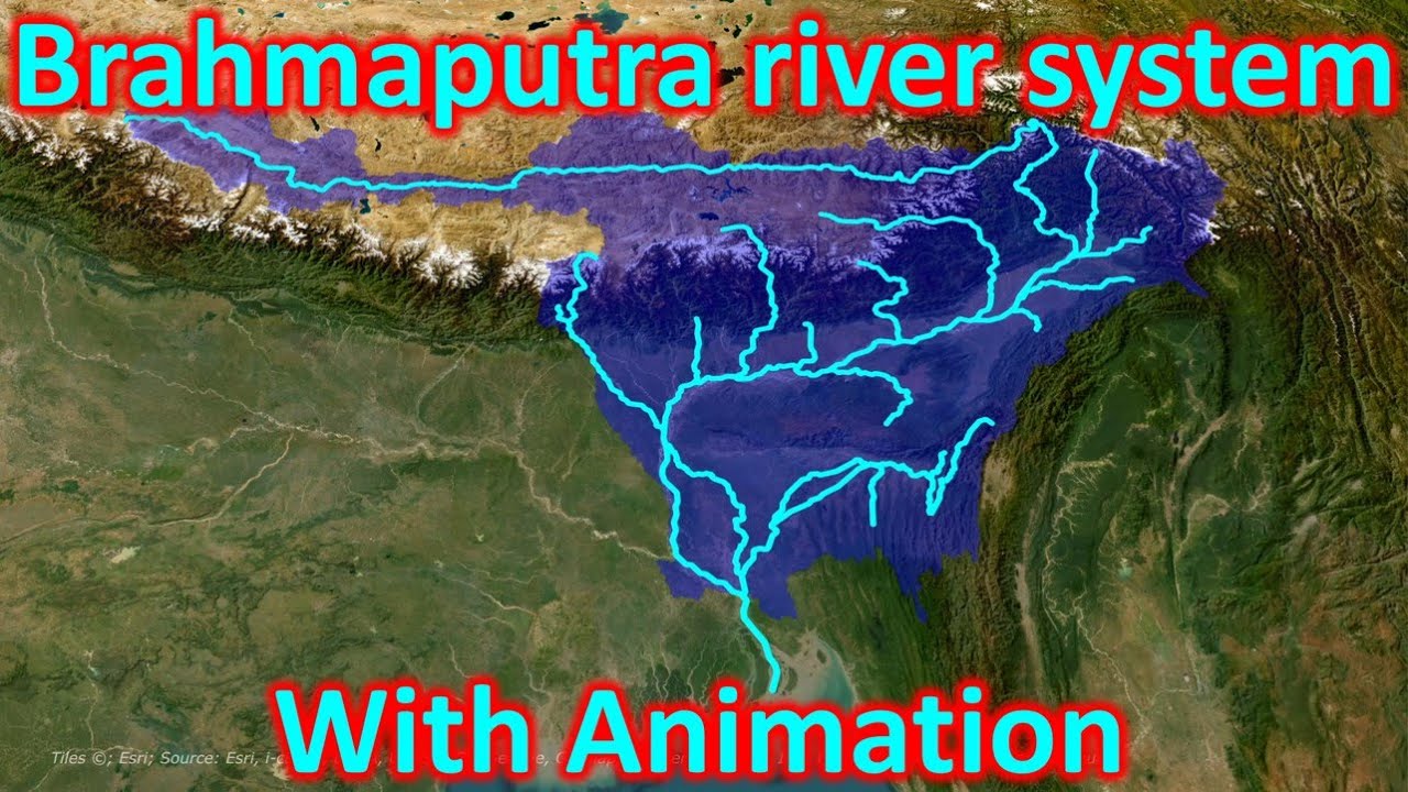 Brahmaputra and Meghna (Barak) river system - Detailed explanation for UPSC