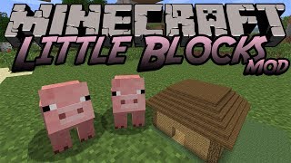 【MinecraftMOD紹介】小さいブロックが置ける/Little Block MOD
