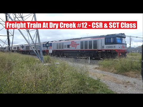 Freight Train At Dry Creek #12 - CSR & SCT Class - 6 Locomotive's
