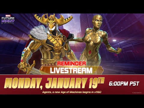 MARVEL Future Fight v1160 Update Livestream