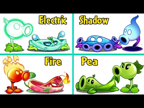 PvZ 2 Random 5 Best Pair Team Plants VINE & PEA - Which Team Plant Will Win?