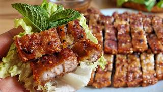 หมูสามชั้นทอดน้ำปลา สูตรนี้กรอบนอกนุ่มใน - Fried Pork Belly 🔥 Crispy and Delicious!