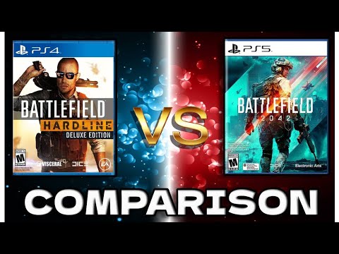 Battlefield hardline VS Battlefield 2042 Crane Levolution Comparison