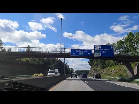 Scenic drive SANDVIKA to ASKER - 🇳🇴 Norway 🇳🇴