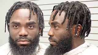 FRESH TAPER FADE W/ BRAIDS 🔥💈 FULL HAIRCUT TUTORIAL!