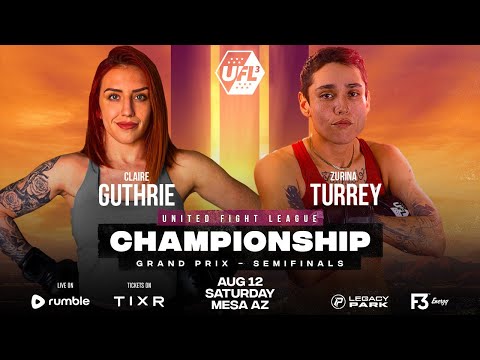 Zurina Turrey vs Claire Guthrie | Bout 11 | UFL 3