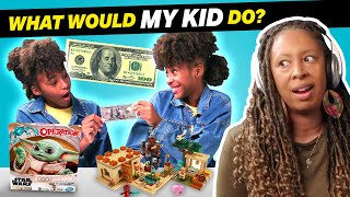 Parents Try Guessing What Their Kid Will Do With $100 | What Would My Kid Do?