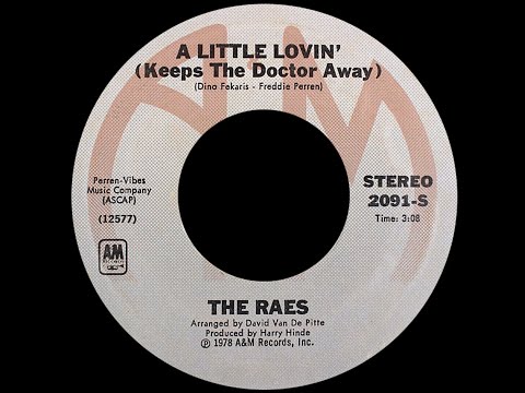 The Raes ~ A Little Lovin' (Keeps The Doctor Away) 1978 Disco Purrfection Version