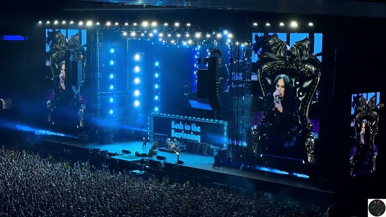 BLACK SABBATH - Back To The Beginning 2025 Full Show (time Stamps) - YouTube