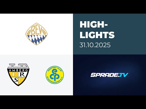 31.10.2025 - Highlights - ERSC Amberg vs. EC Pfaffenhofen