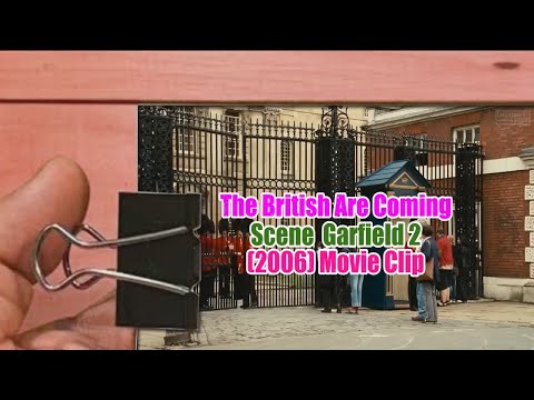 The British Are Coming Scene   Garfield 2 2006 Movie Clip