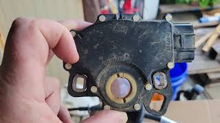 2005 Ford F150  safety neutral switch range selector and shift linkage replacement. Made with Clipch