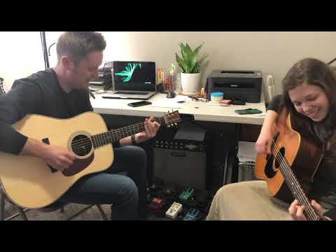 Jake Workman and Libby Lindblom - Wheel Hoss | Bluegrass Guitar Lesson Jam