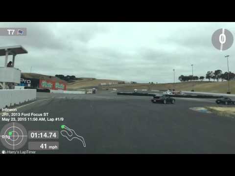 Out lap @ Sanoma Raceway - Hooked on Driving Track Day