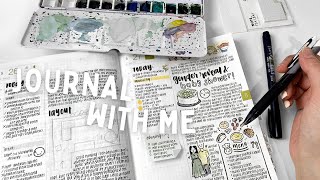 Journal With Me At 2AM | Hobonichi Cousin