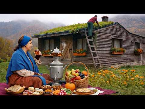A Cozy Life in a Faraway Mountain Village! Rustic Dishes and Relaxing Everyday Life